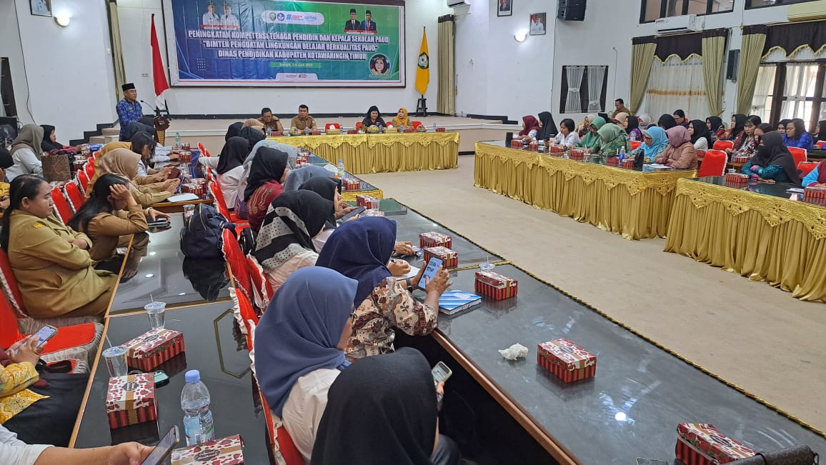 Pemkab Kotim Terus Dorong Peningkatan Kualitas Guru PAUD