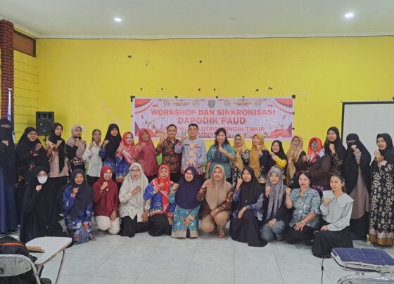 Workshop sinkronisasi Dapodik PAUD.