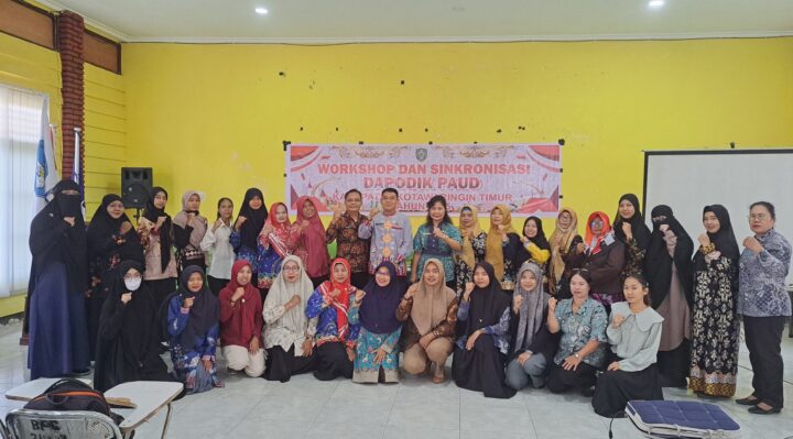 Workshop sinkronisasi Dapodik PAUD.