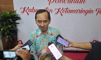 Kepala Dinas SDABMBKPRKP Kotim, Mentana Dhinar Tistama.
