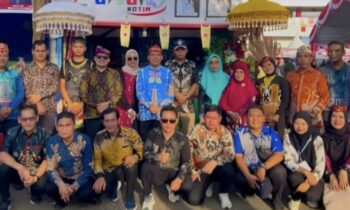 Stand Disdik Kotim dalam Sampit Trade Expo 2025.