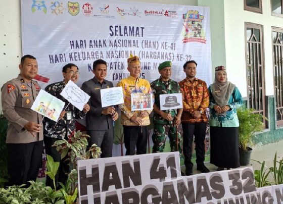 BINARTHA foto bersama di Hari Anak