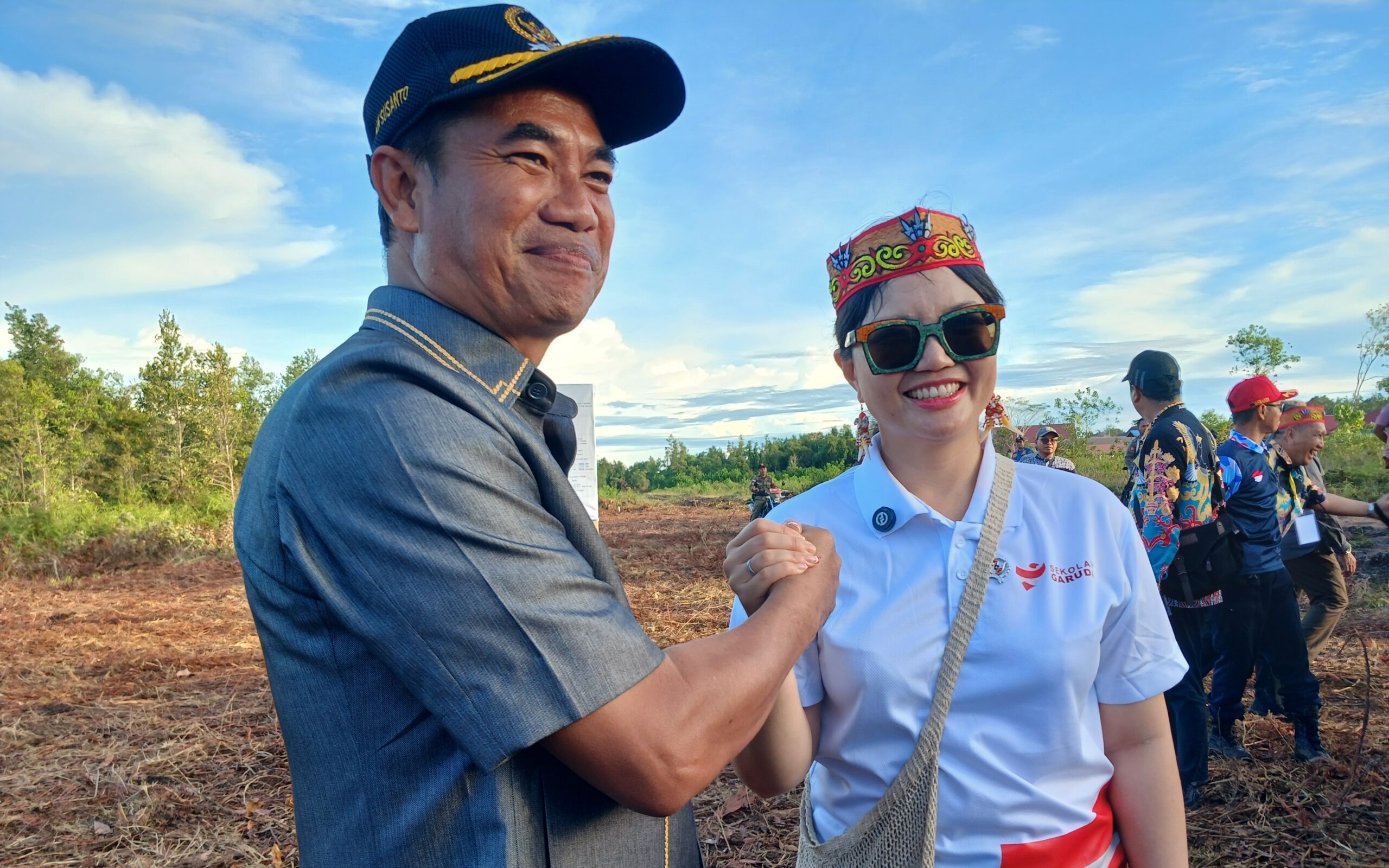 Wamendiktisaintek RI Tinjau Lokasi Sekolah Unggulan Garuda, Ketua DPRD Katingan Beri Apresiasi