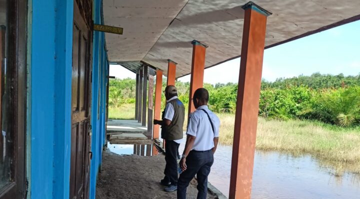 Kondisi SDN Kunjung Lampuyang, Kecamatan Teluk Sampit.