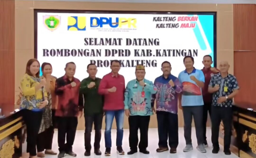 Demi Percepatan Pembangunan, DPRD Katingan Kuatkan Koordinasi dengan Pemprov Kalteng