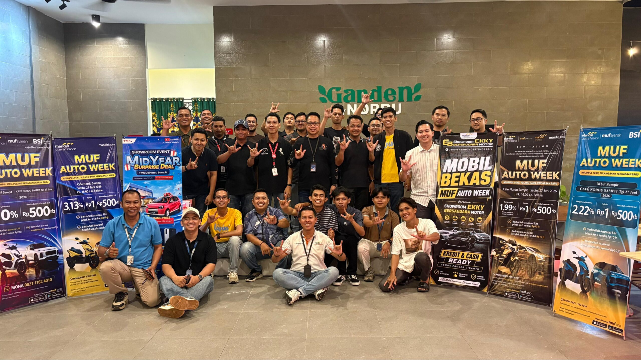 Mandiri Utama finance Sampit Tawarkan Program Spesial dalam Gelaran event “Muf Auto Week”