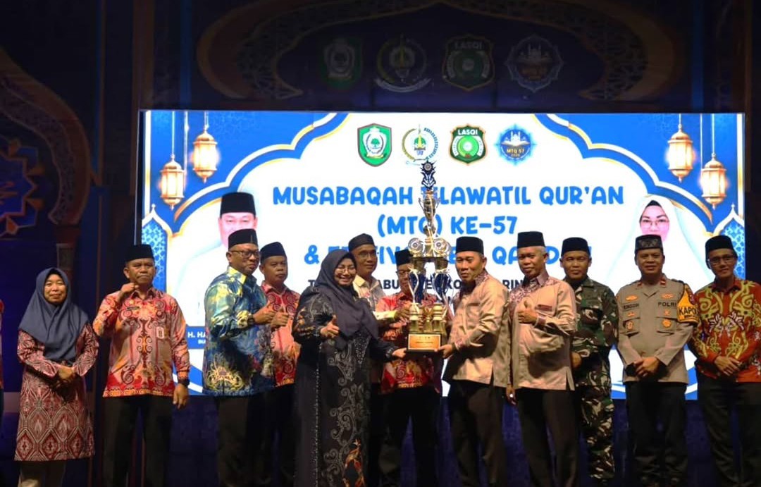 Kecamatan MBK Berturut-turut Raih Juara Umum MTQ dan FSQ tingkat Kabupaten 