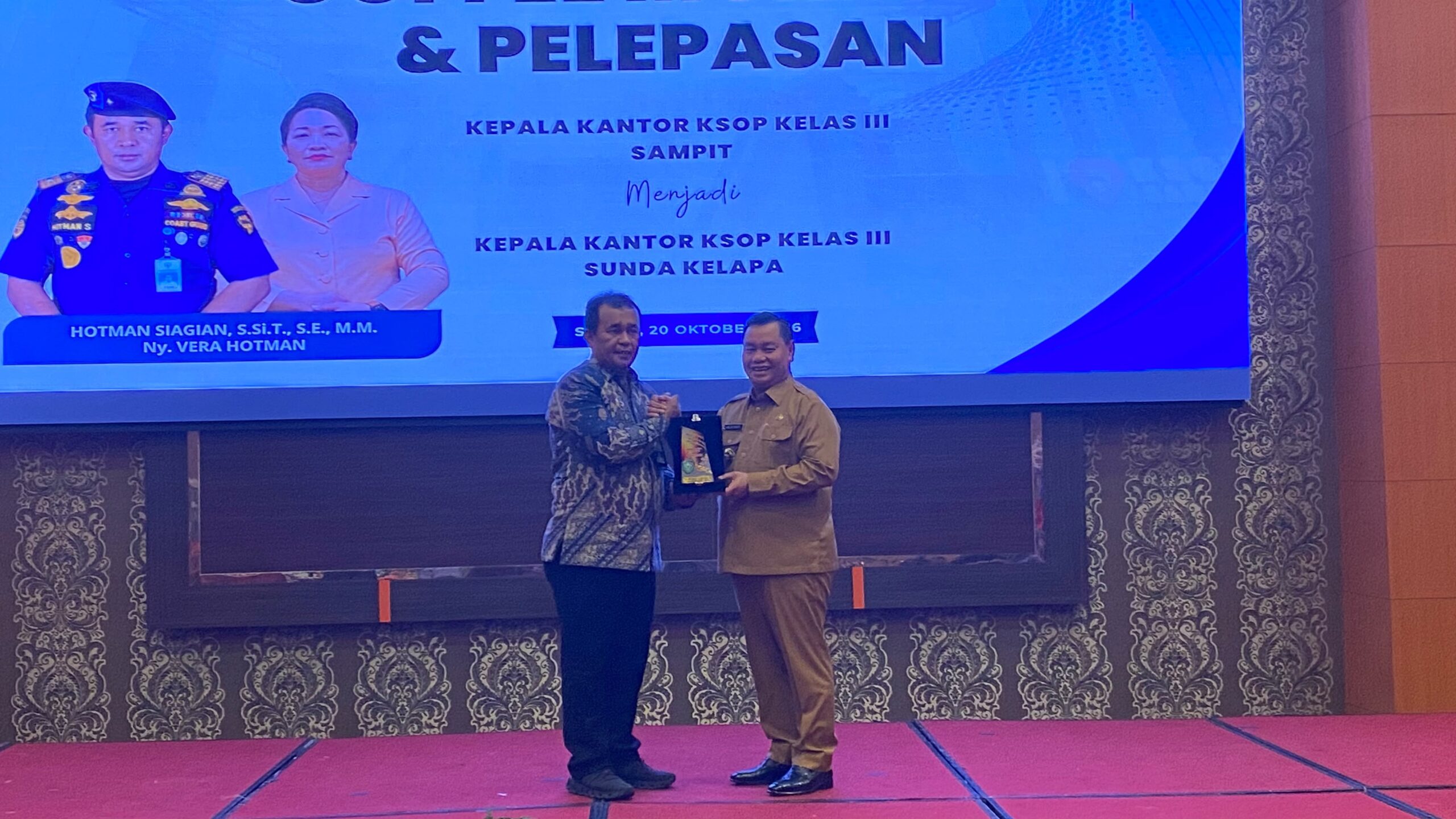 Kepala KSOP Kelas III Sampit Berganti, Captain Indra Novel Sinaga Ditunjuk Sebagai Pelaksana Tugas