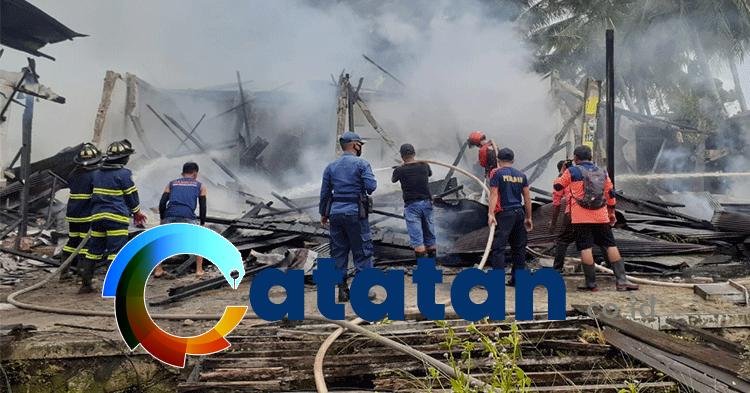 Kebakaran Bangunan Di Palangka Raya Diduga Karena Korsleting Listrik